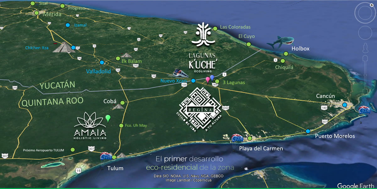 Desarrollos en Quintana Roo